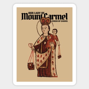 Ancient Art Our Lady of Mount Carmel Magnet